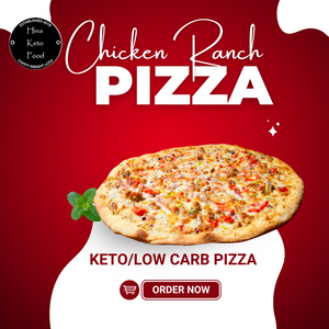 Keto Ranch Pizza