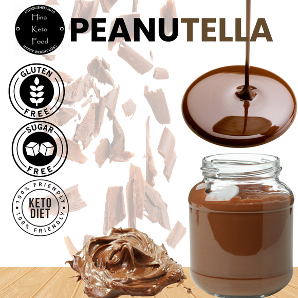 Keto Chocolate Peanutella 100% Hand Made Product by HKF 250 Grams