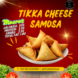 Keto Tikka cheese Samosa