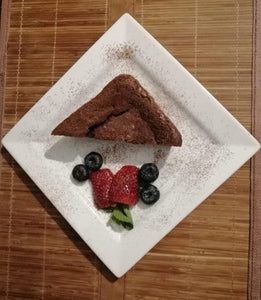 Keto Dark Chocolate 2x cake slice  (Karachi and Islamabad Only)